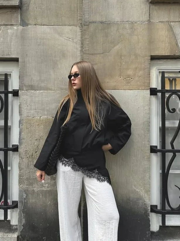 Sophia Drawstring Bomber Jacket for Women - gallery