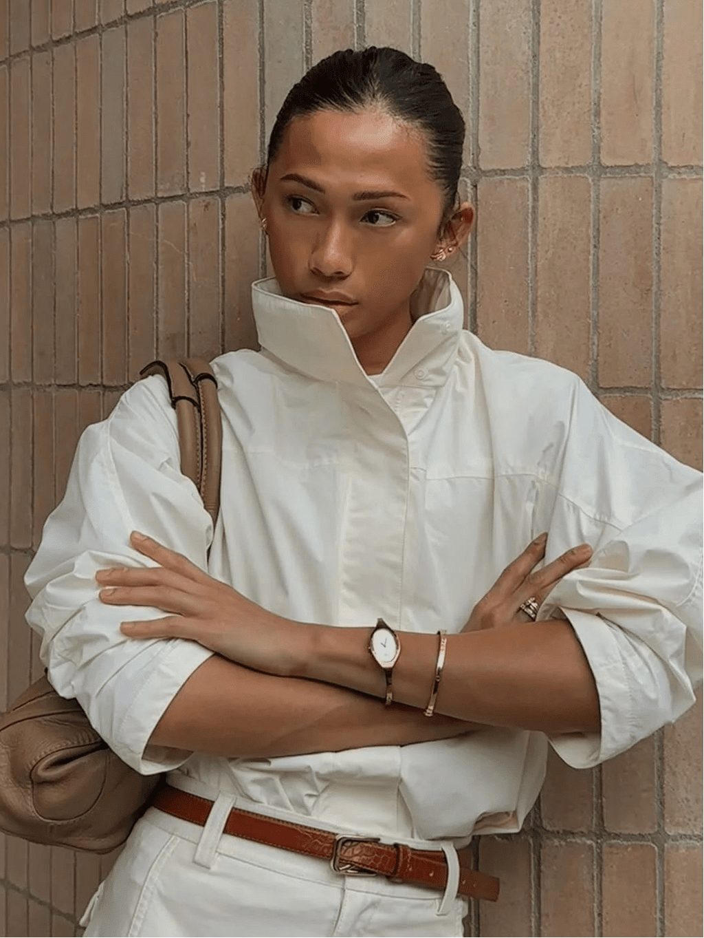 Sophia Drawstring Bomber Jacket for Women - gallery