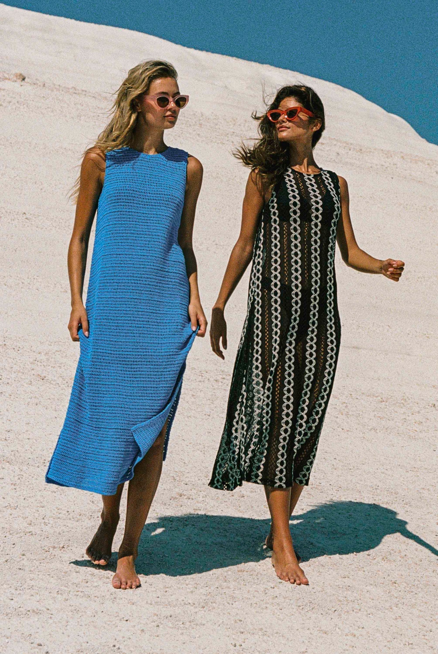 Paloma Dress In Lagoon — gallery