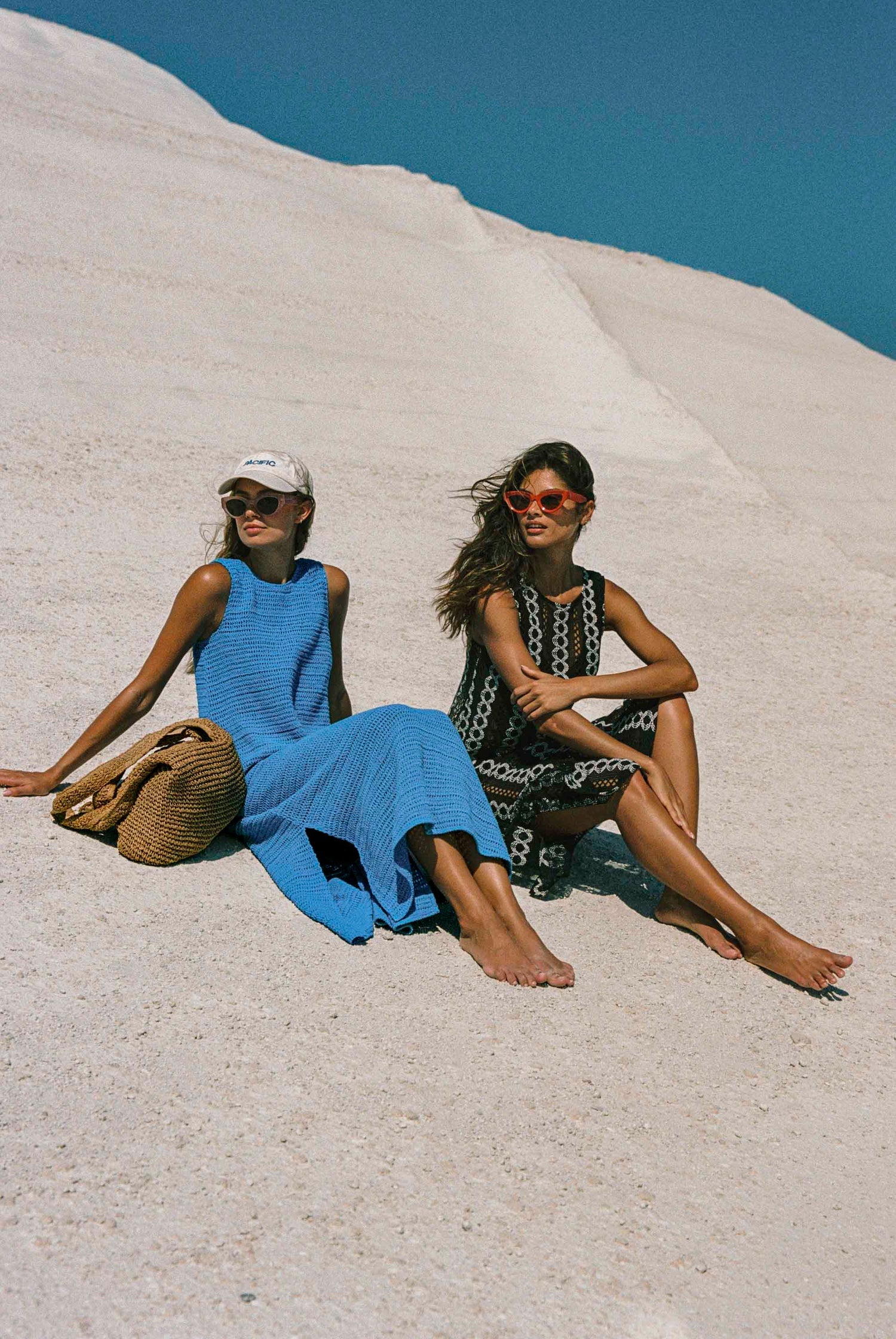 Paloma Dress In Lagoon — gallery