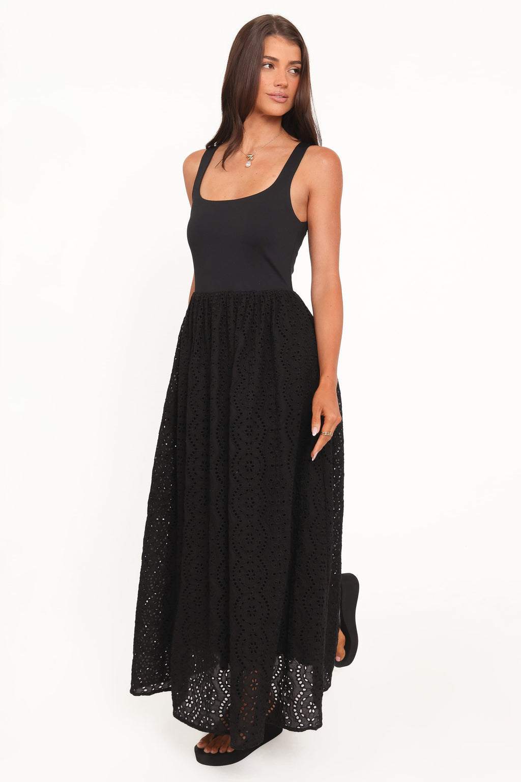 Alva Broderie Midi Dress for Women - gallery