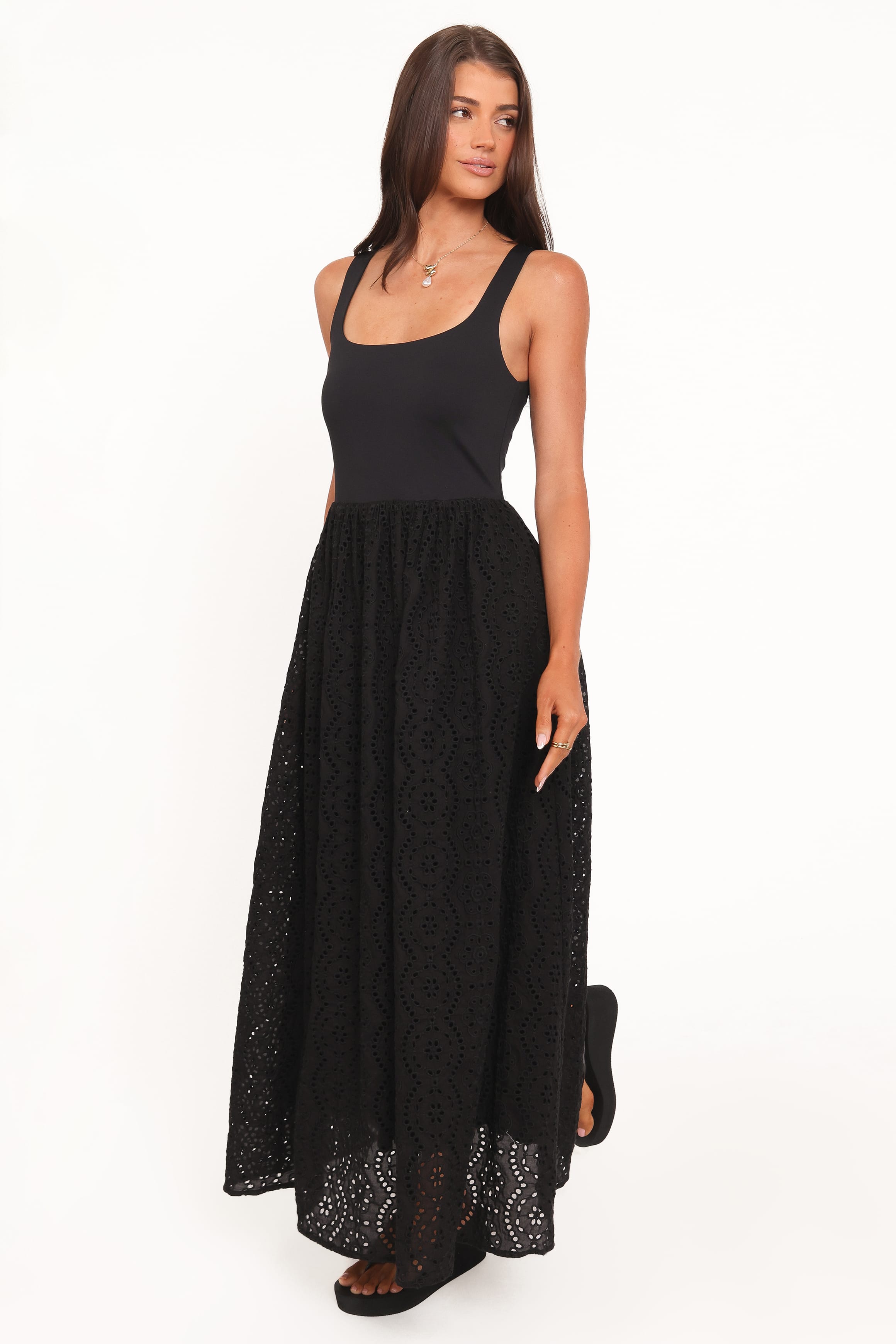Alva Broderie Midi Dress for Women - gallery