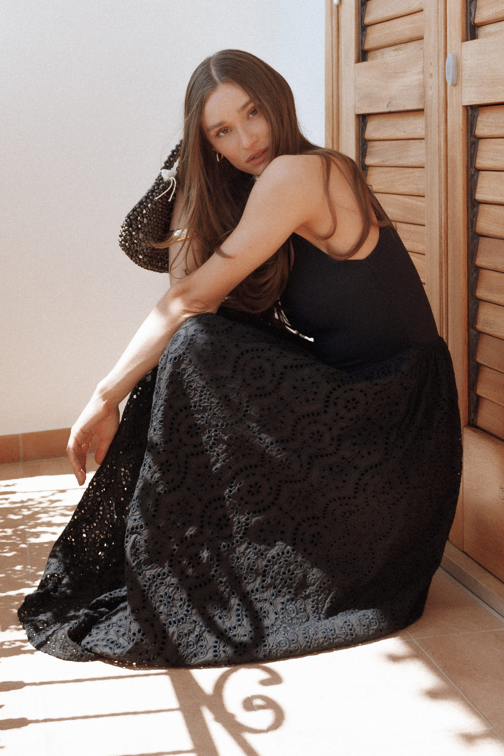 Alva Broderie Midi Dress for Women - gallery