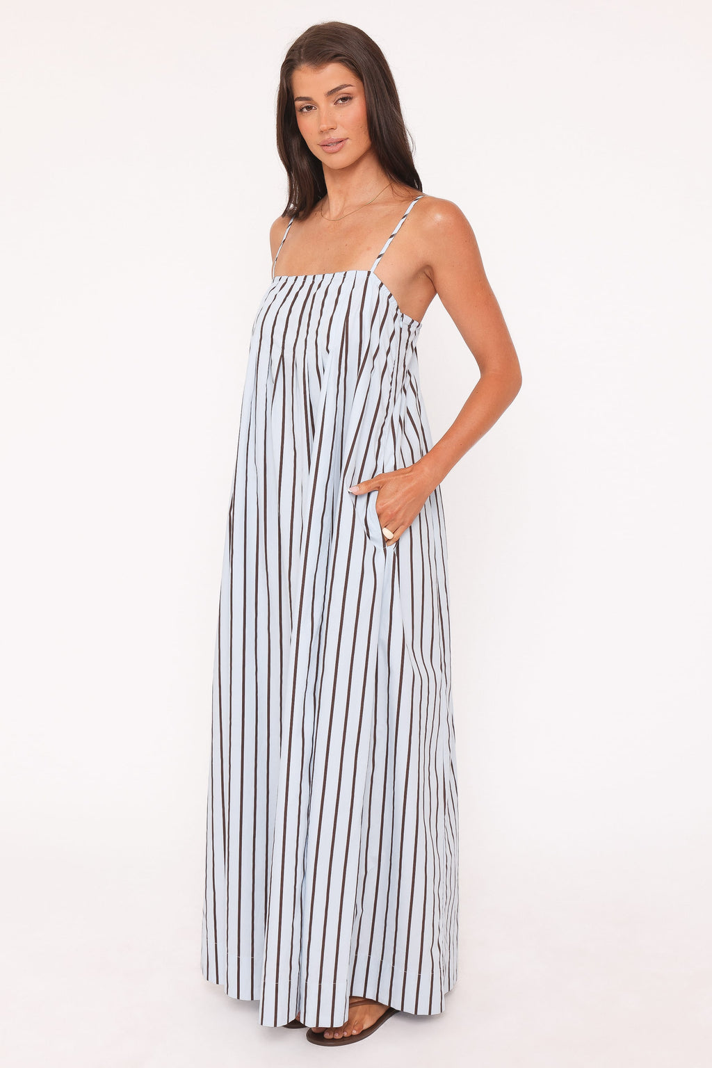 Arletta Striped Maxi Dress for Women - gallery