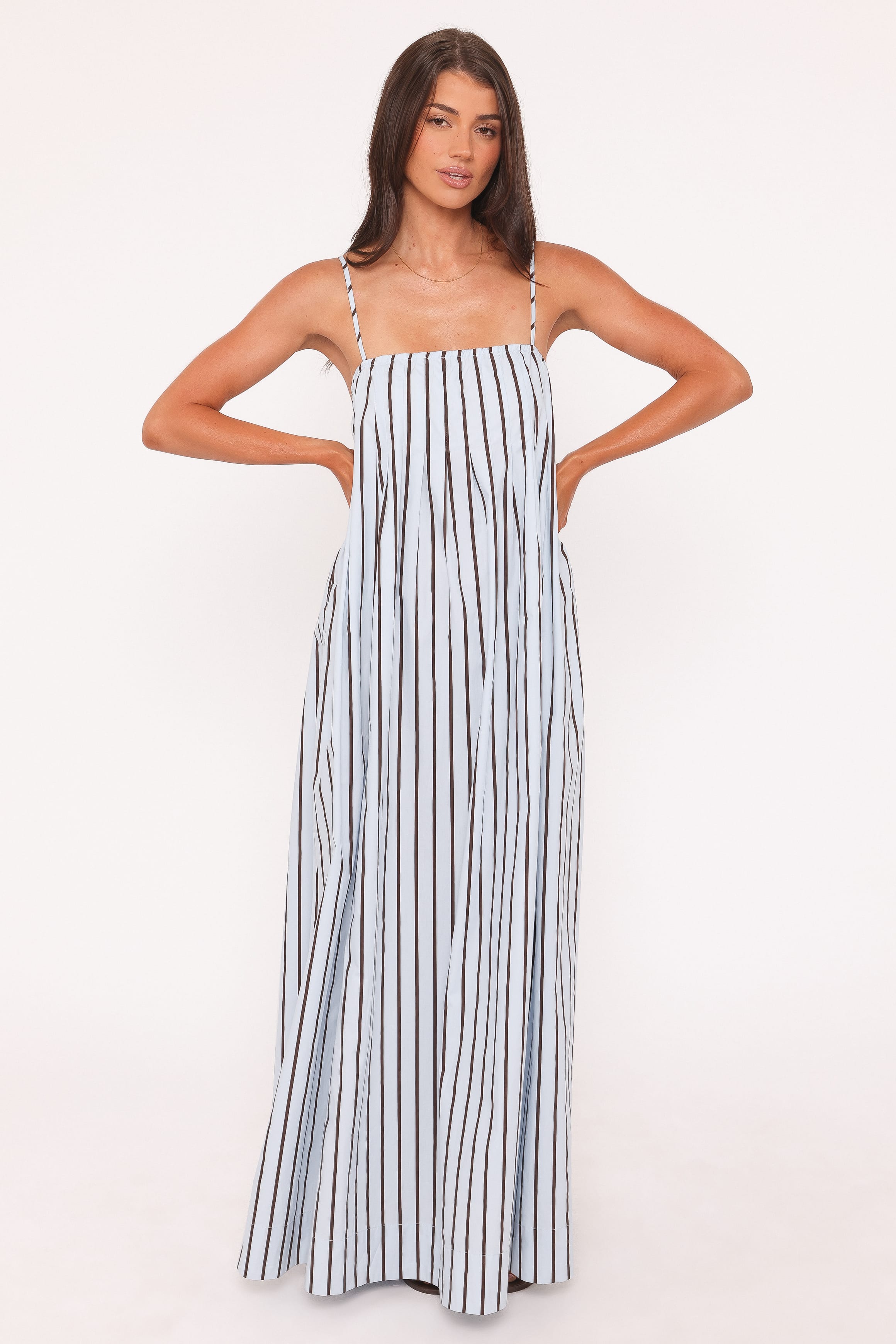 Arletta Striped Maxi Dress for Women - gallery