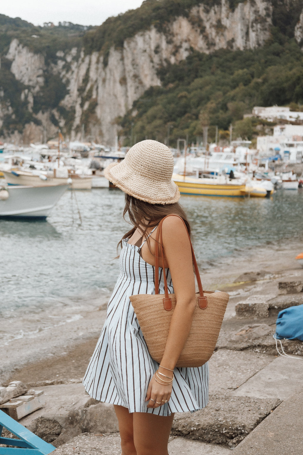 Cole Striped Mini Dress for Women - gallery