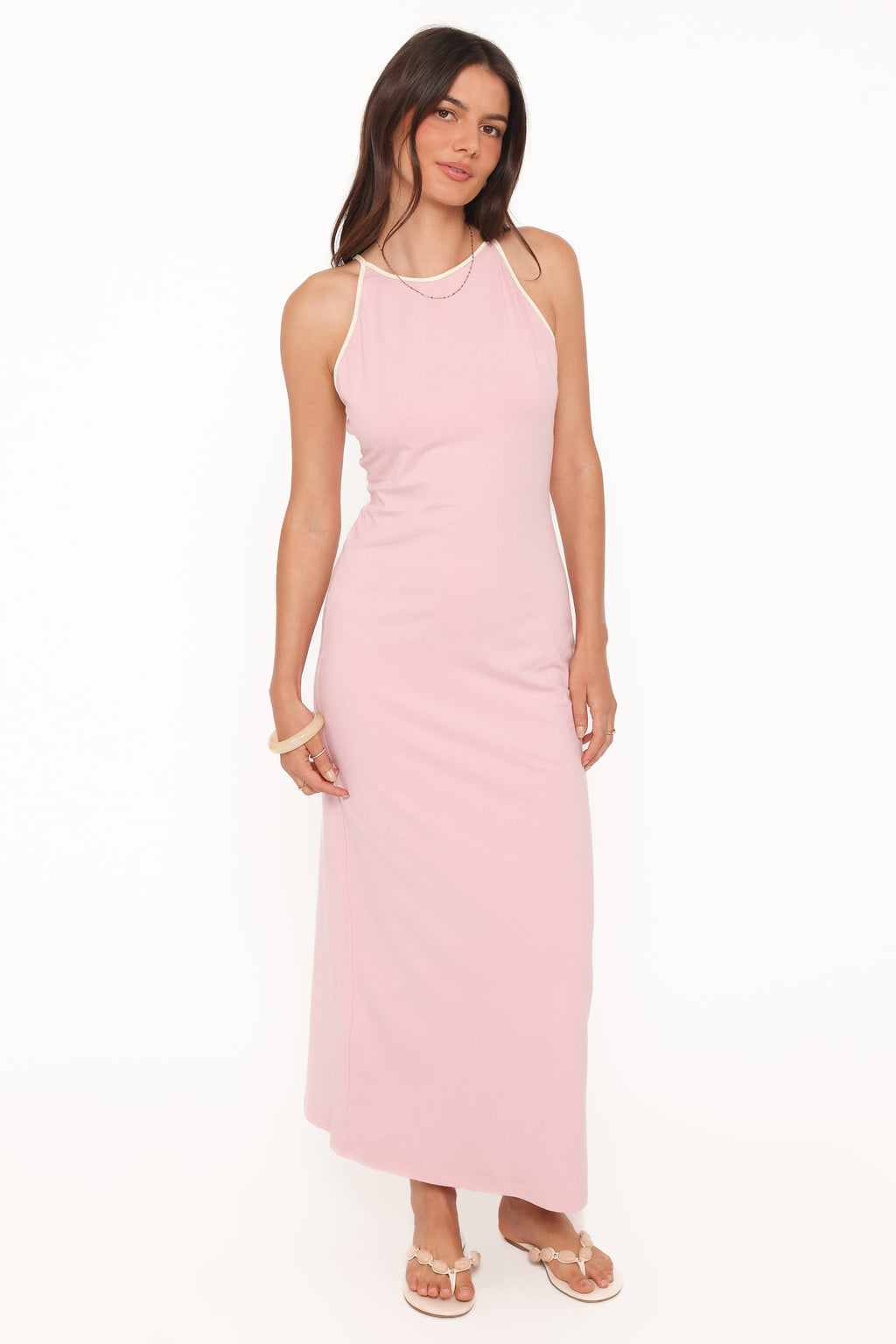 Fiona Halter Neck Bodycon Maxi Dress for Women