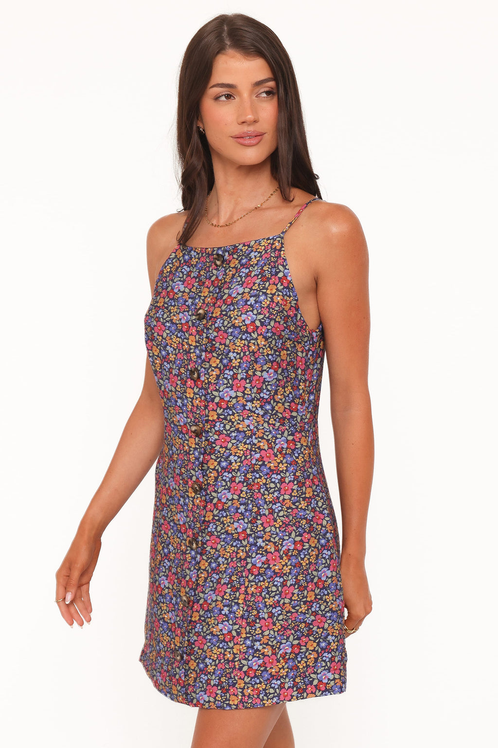 Lindsay Ditsy Floral Mini Dress for Women - gallery