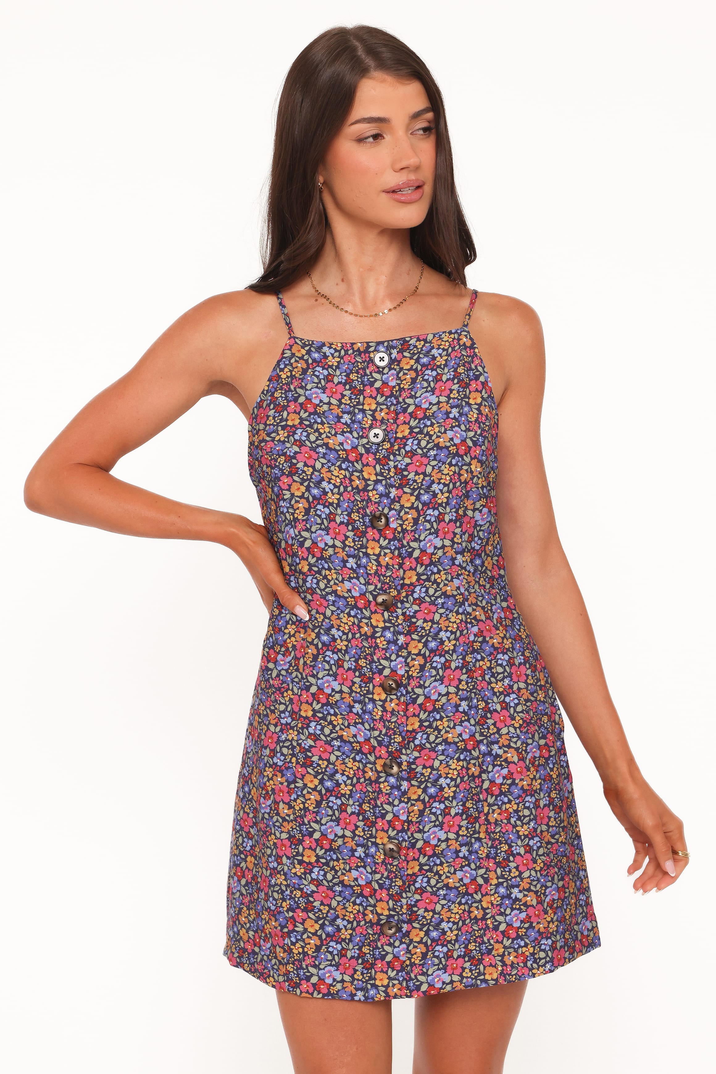 Lindsay Ditsy Floral Mini Dress for Women