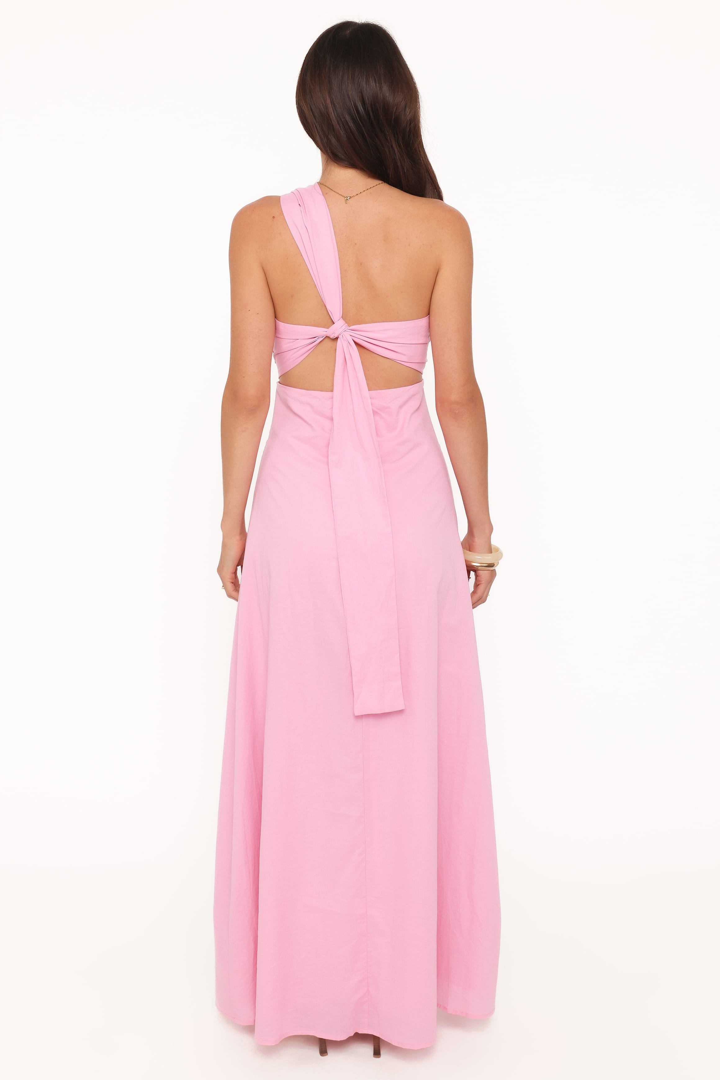 Luna One-Shoulder A-Line Maxi Dress for Women - gallery