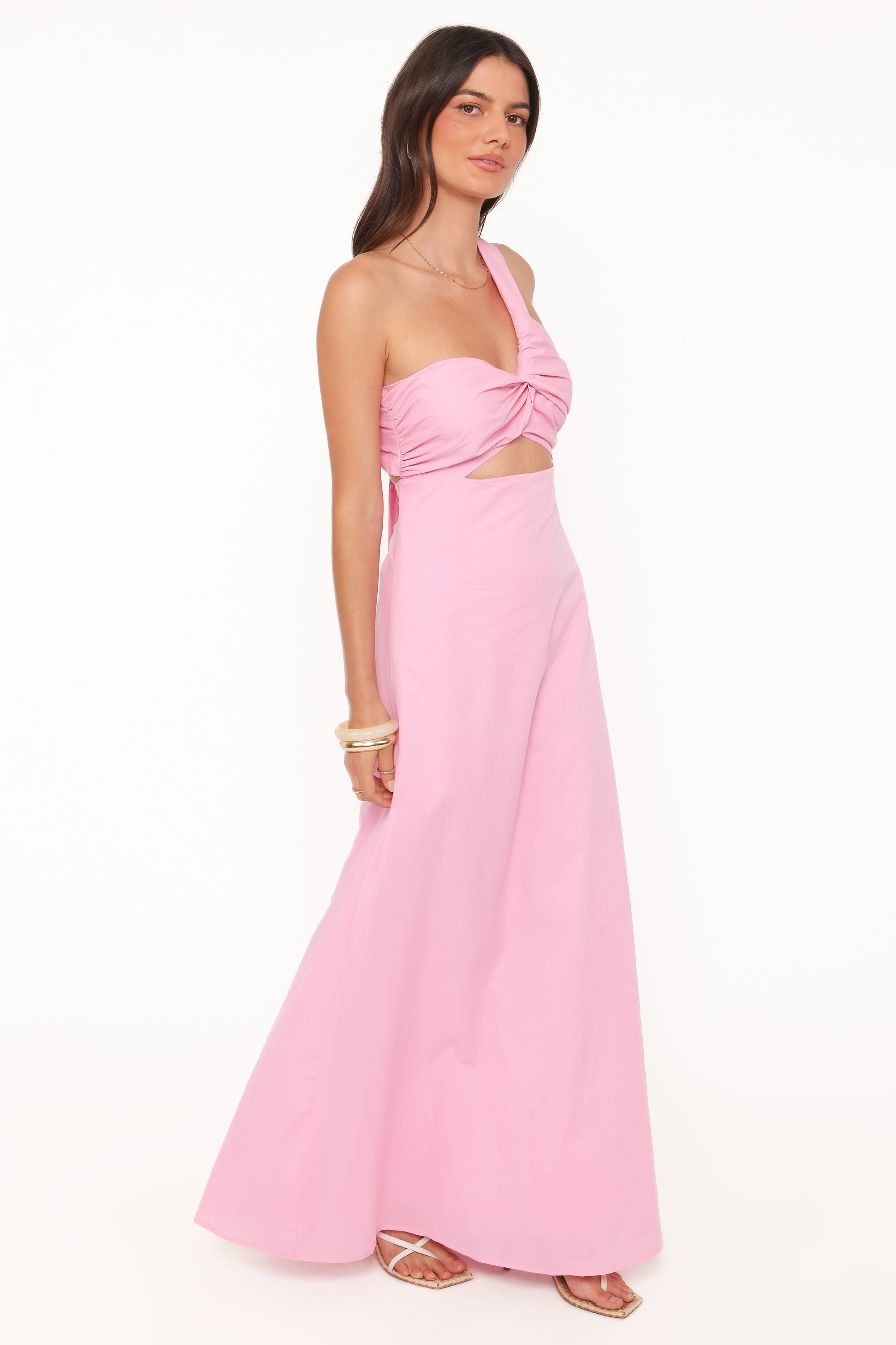 Luna One-Shoulder A-Line Maxi Dress for Women - gallery