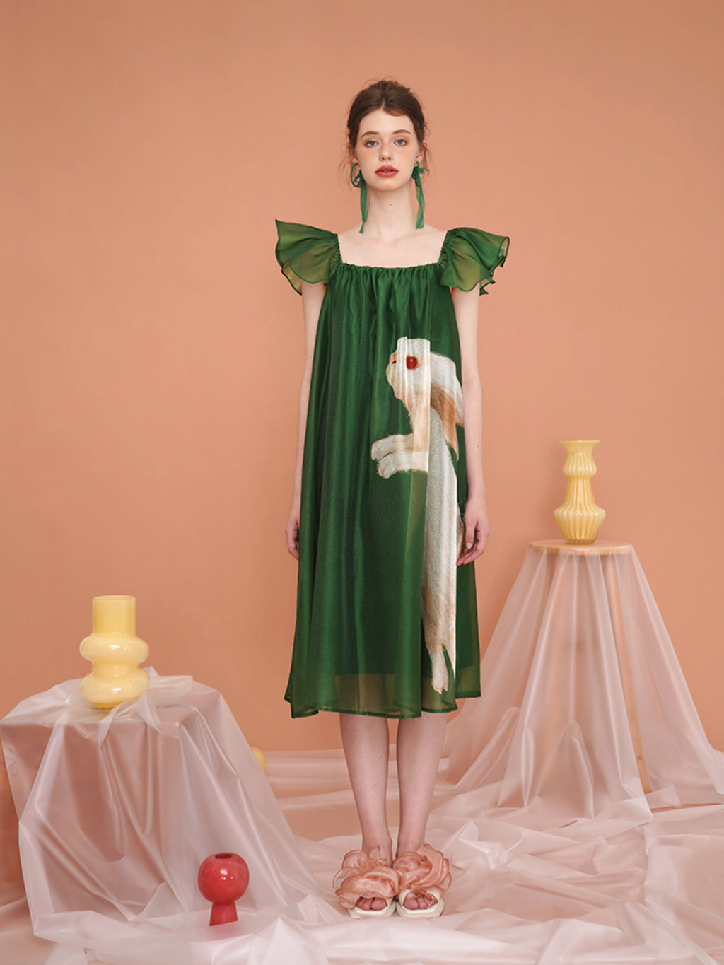 Enchanted Forest Rabbit Dress for Women - gallery