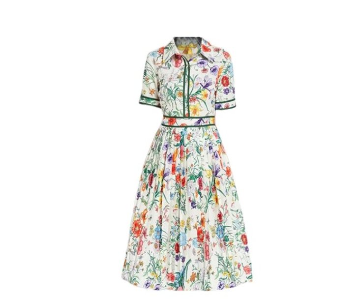 Vintage Forties Summer Dress for Women
