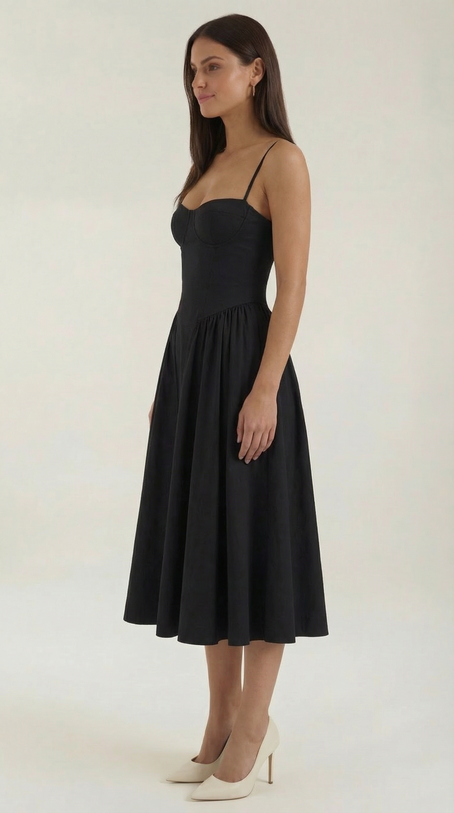 Luna Fashion House Midi Dress for Women - gallery