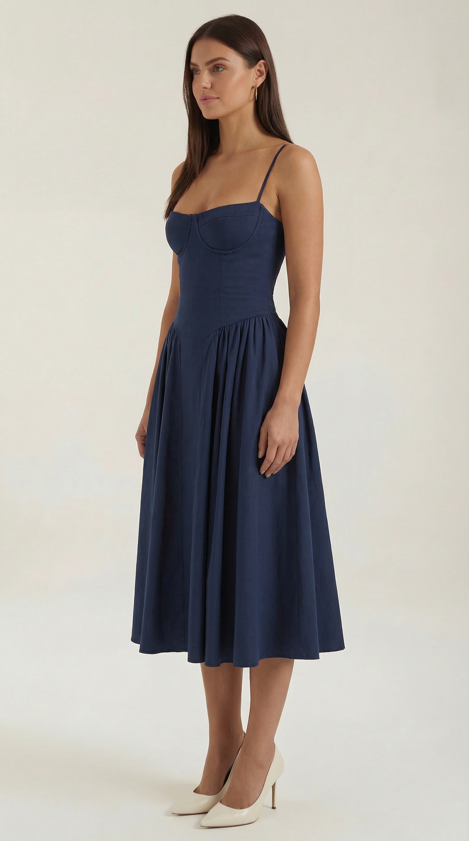 Luna Fashion House Midi Dress for Women - gallery