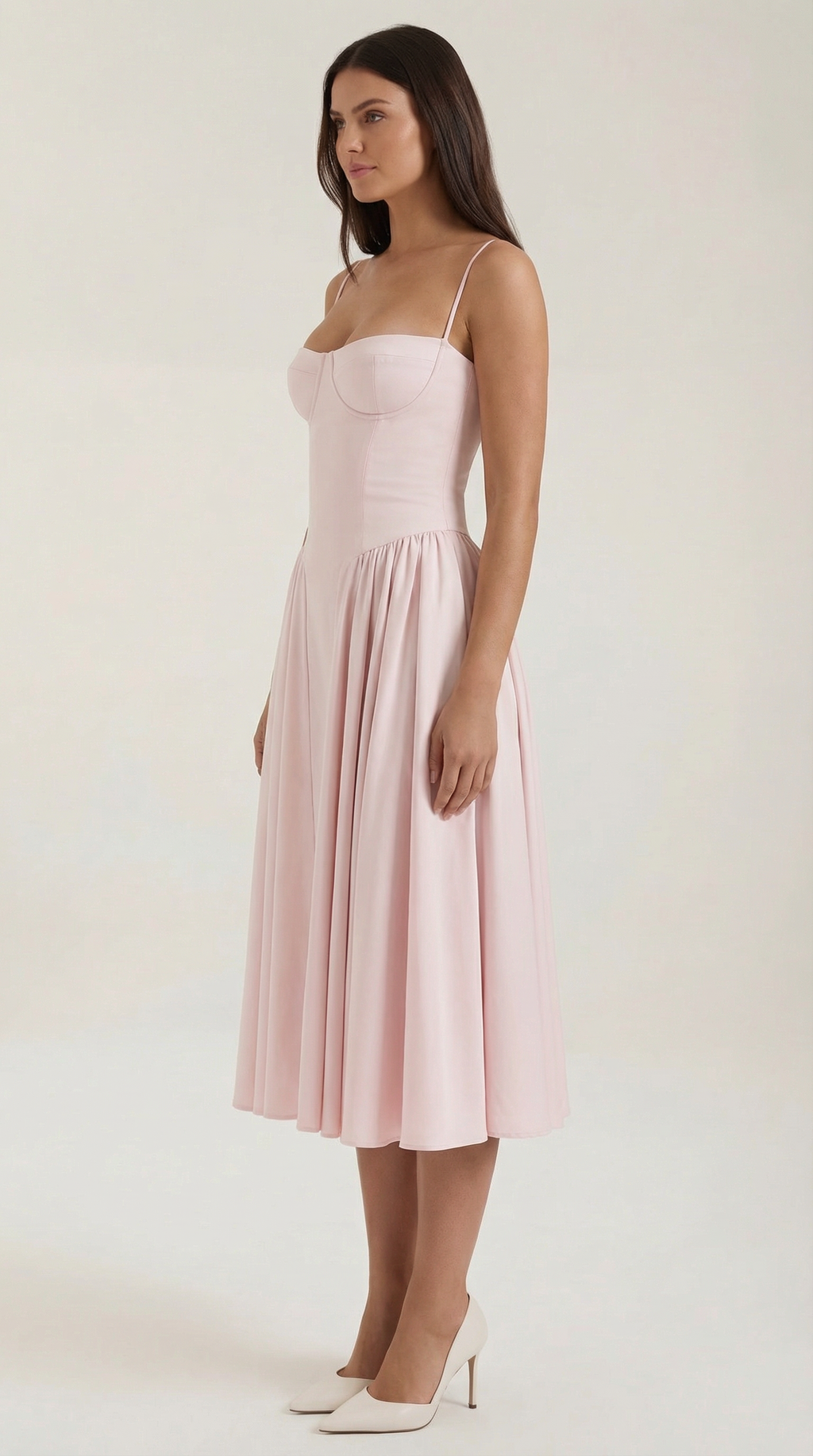 Luna Fashion House Midi Dress for Women - gallery