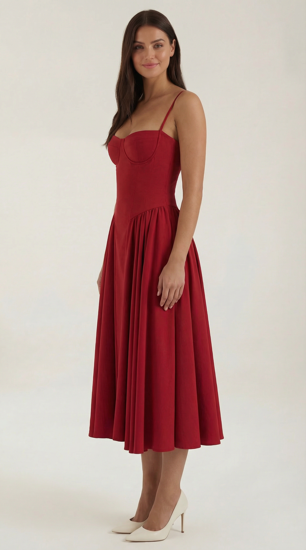 Luna Fashion House Midi Dress for Women - gallery