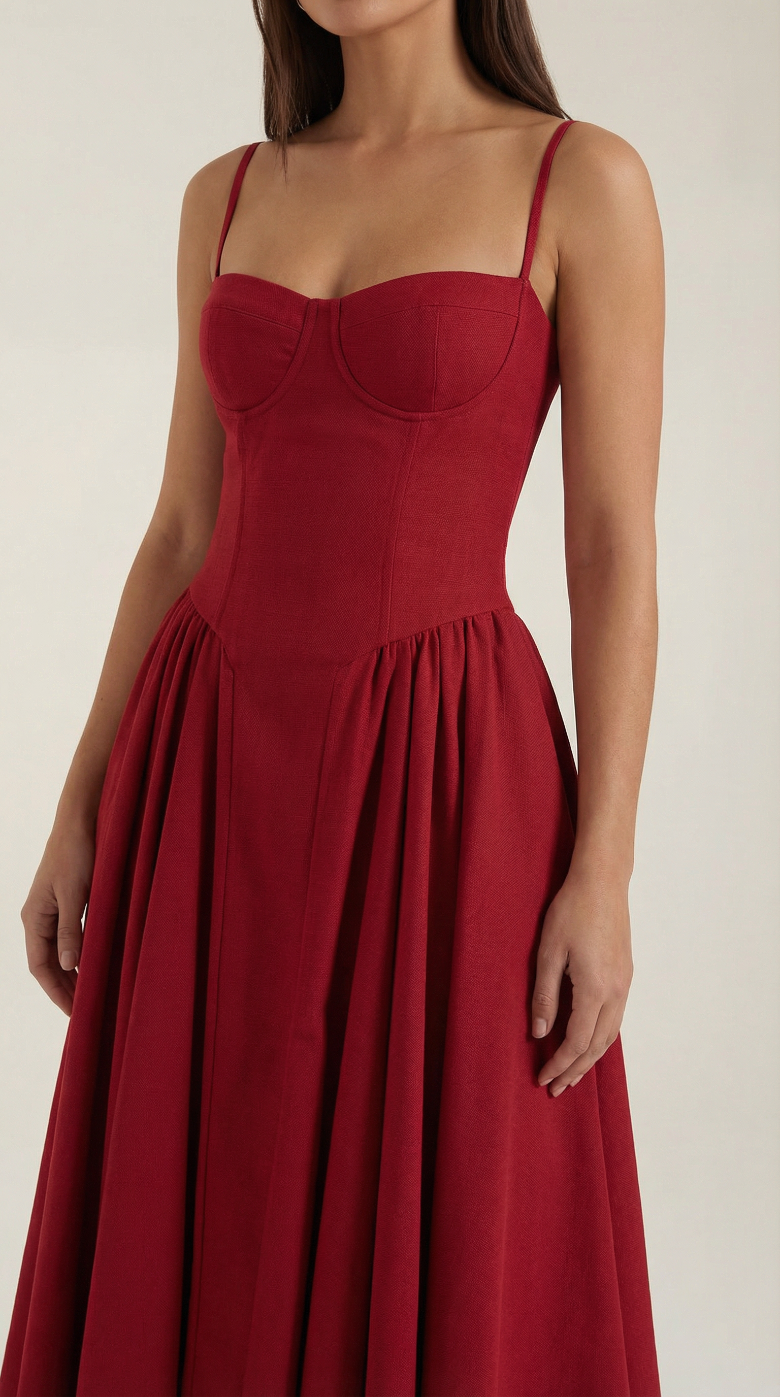 Luna Fashion House Midi Dress for Women - gallery