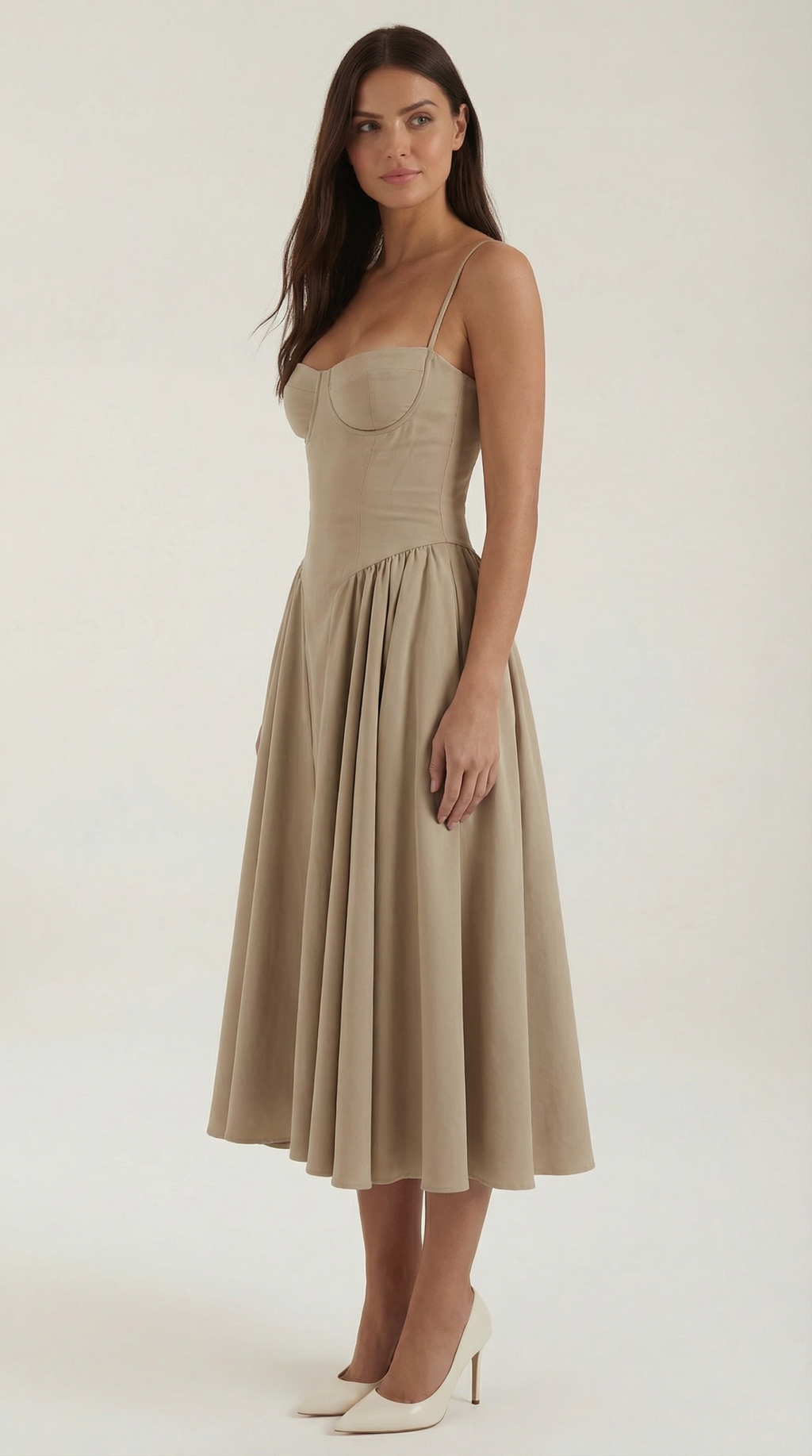 Luna Fashion House Midi Dress for Women - gallery
