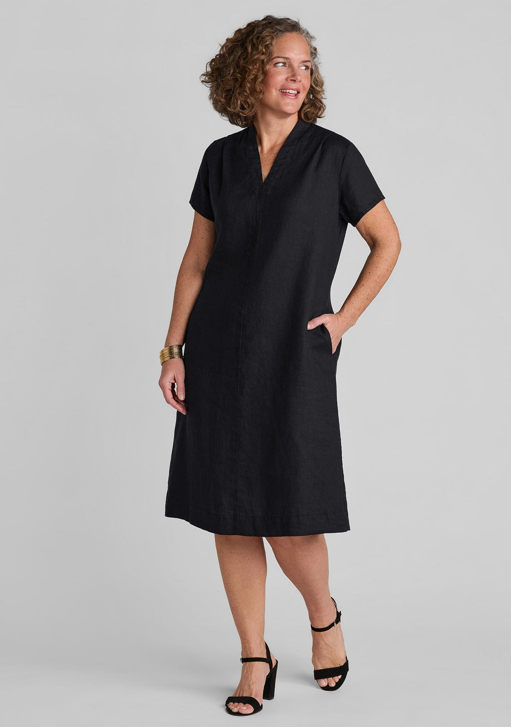RSVP Linen Tee Dress for Women