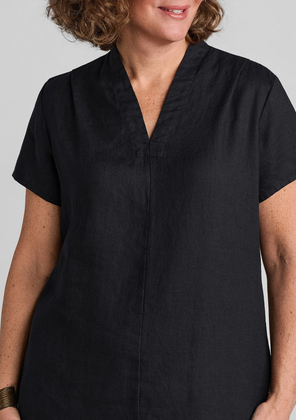 RSVP Linen Tee Dress for Women - gallery
