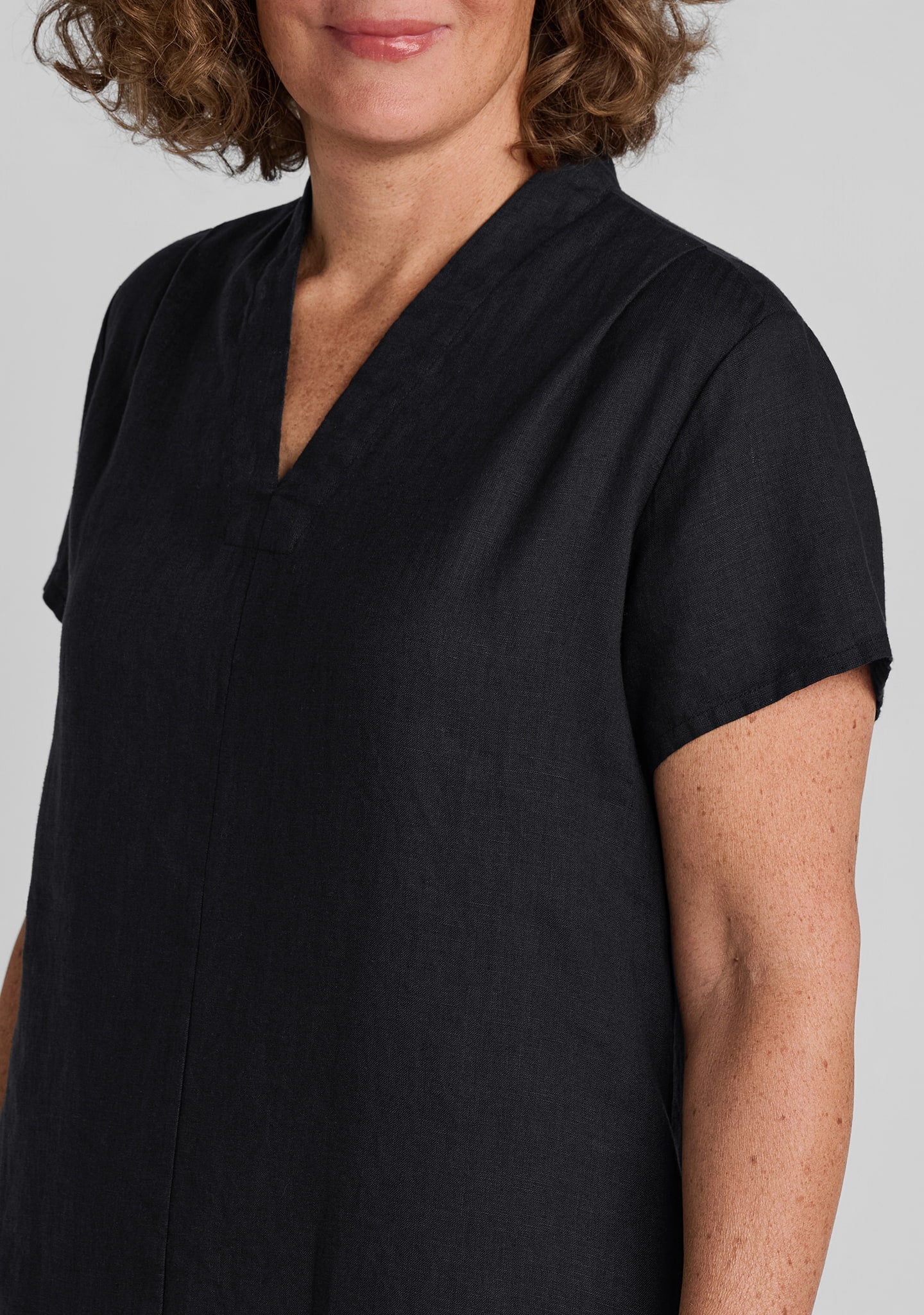 RSVP Linen Tee Dress for Women - gallery