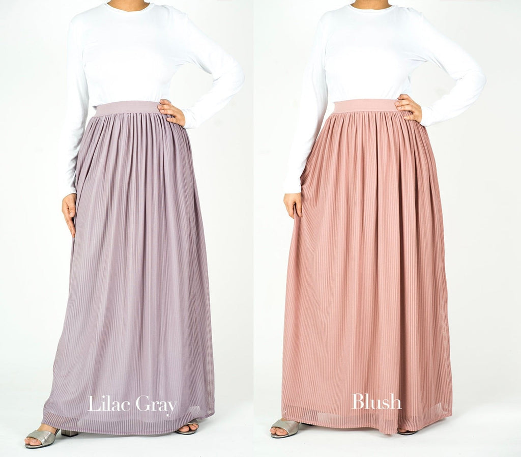 Sparkle Tulle Maxi Skirt for Women — Glitter Modest Style - gallery