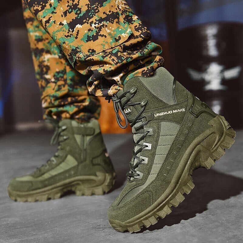 Chic Military-Style Winter Boots