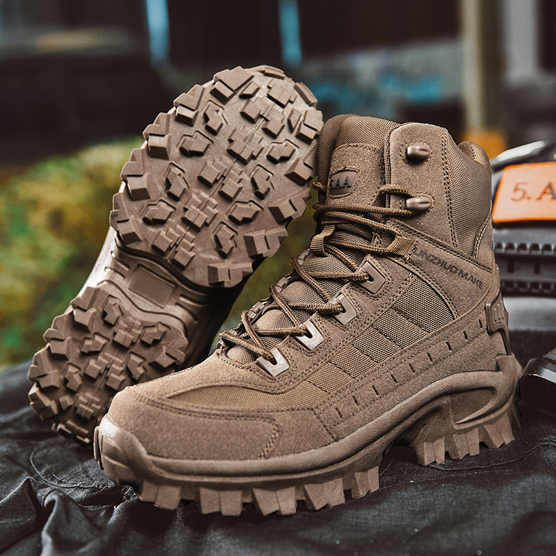 Chic Military-Style Winter Boots