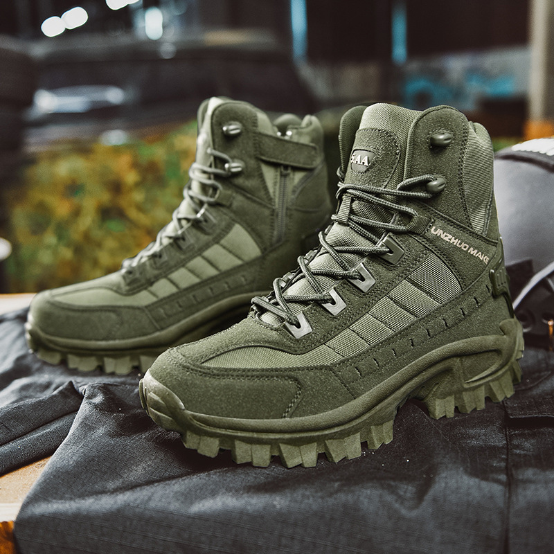 Chic Military-Style Winter Boots