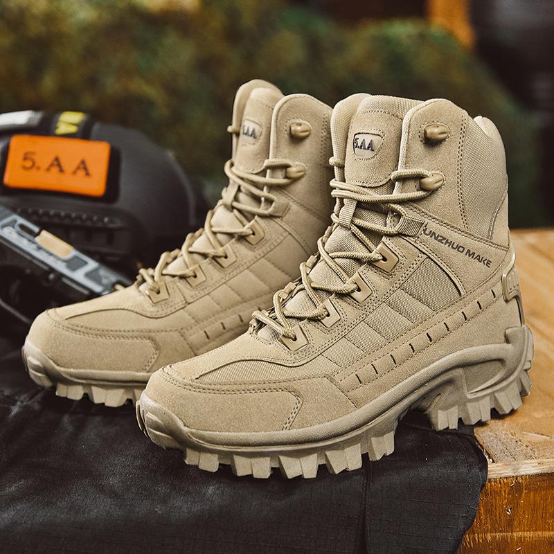 Chic Military-Style Winter Boots