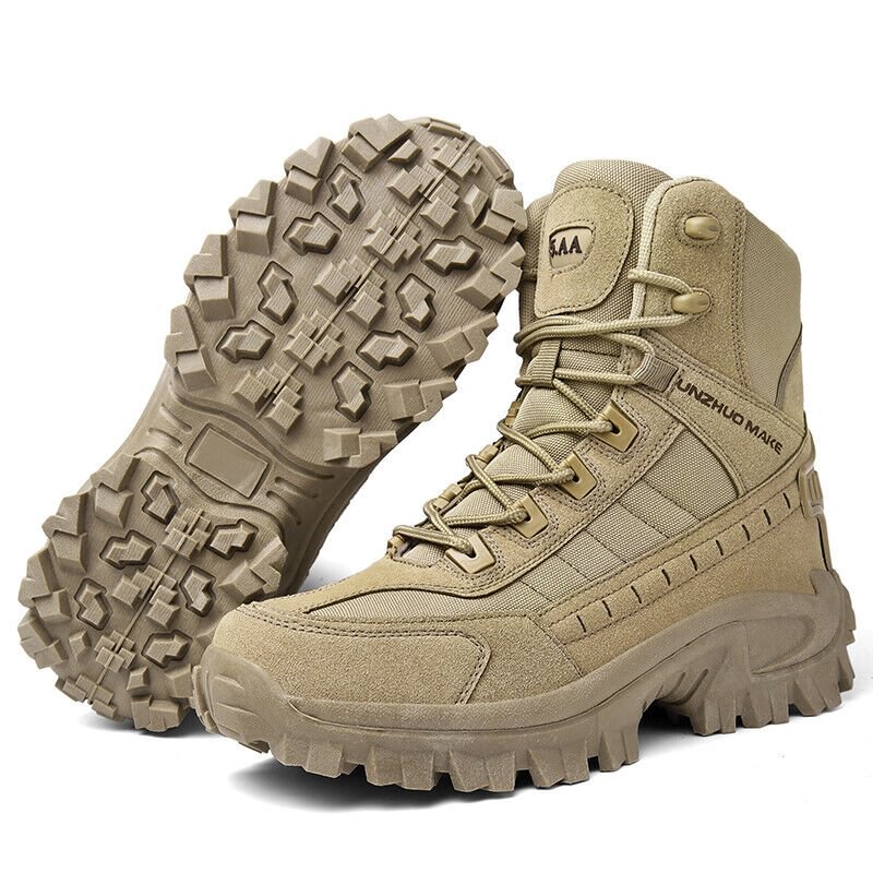 Chic Military-Style Winter Boots