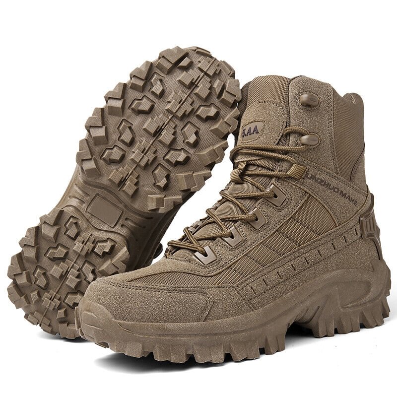 Chic Military-Style Winter Boots