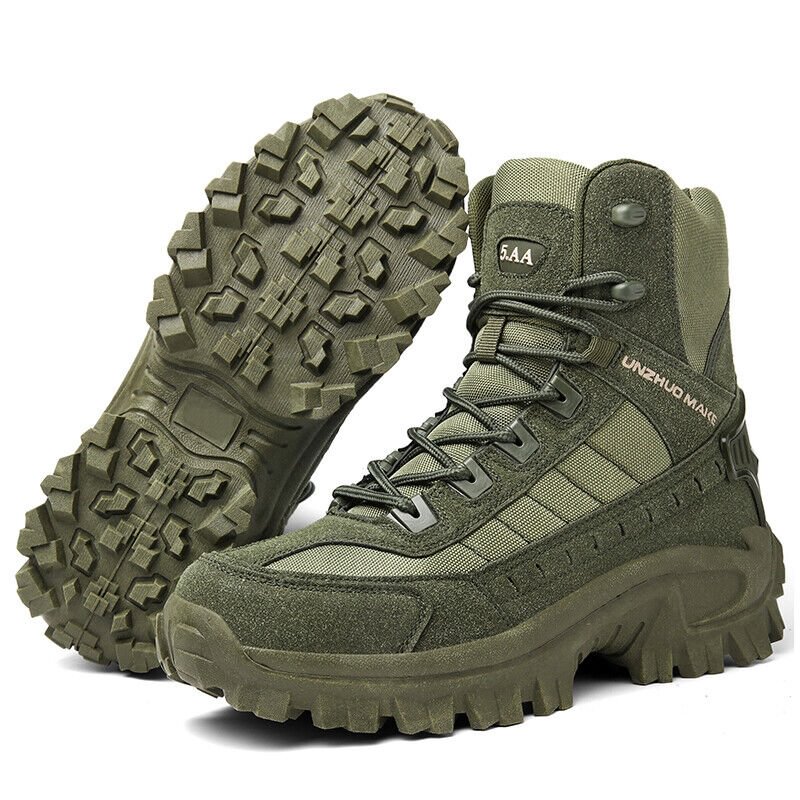 Chic Military-Style Winter Boots
