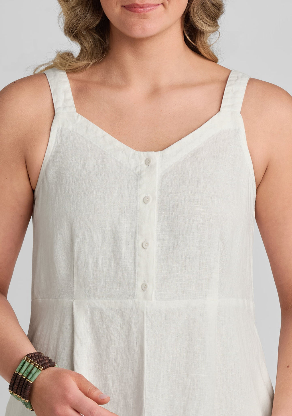 Sundress Sleeveless Linen Dress for Women - gallery