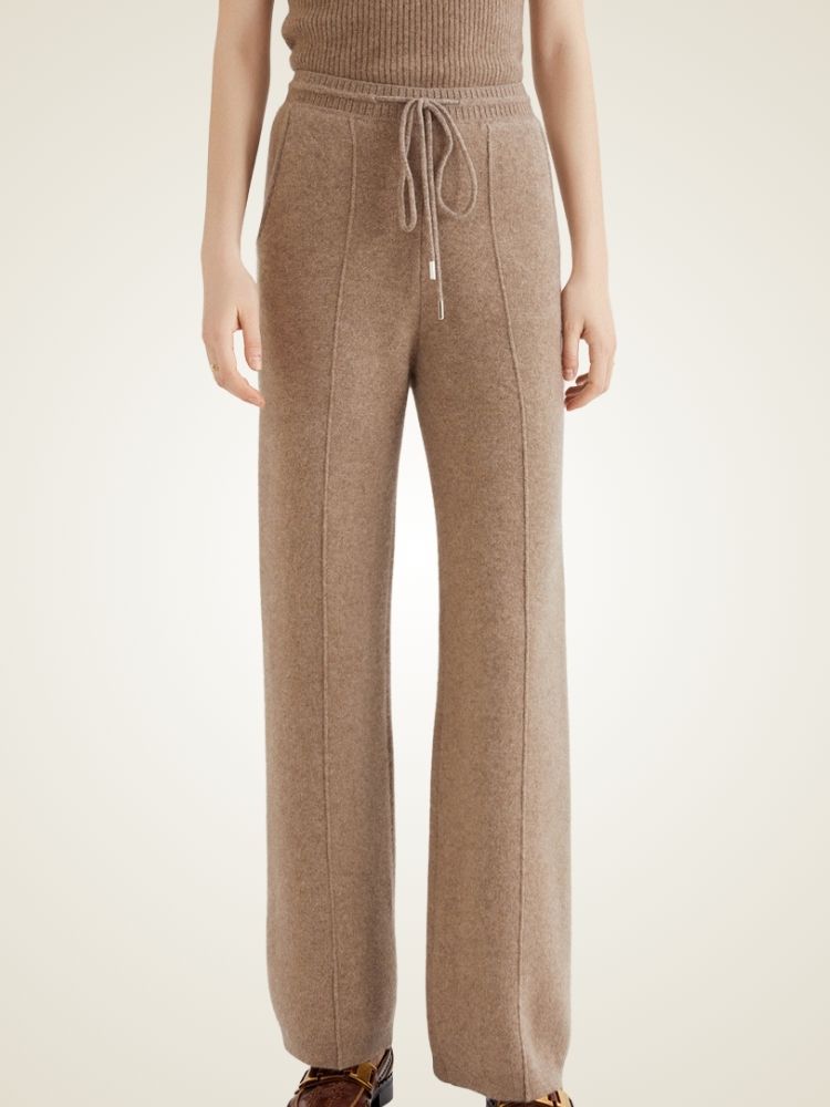 Analisa - Classic Cashmere Pants Trousers for Women - gallery