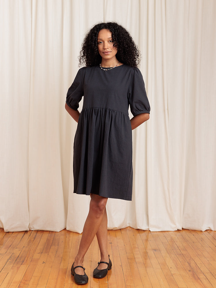 Nico Balloon Sleeve Dress - gallery