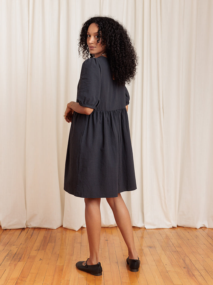Nico Balloon Sleeve Dress - gallery