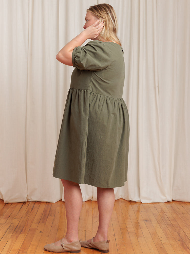 Nico Balloon Sleeve Dress - gallery