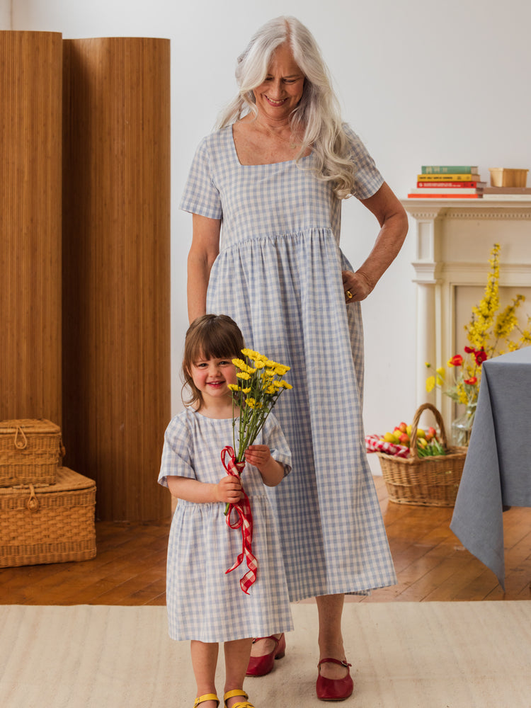 Nico Square Neck Midi Dress - gallery