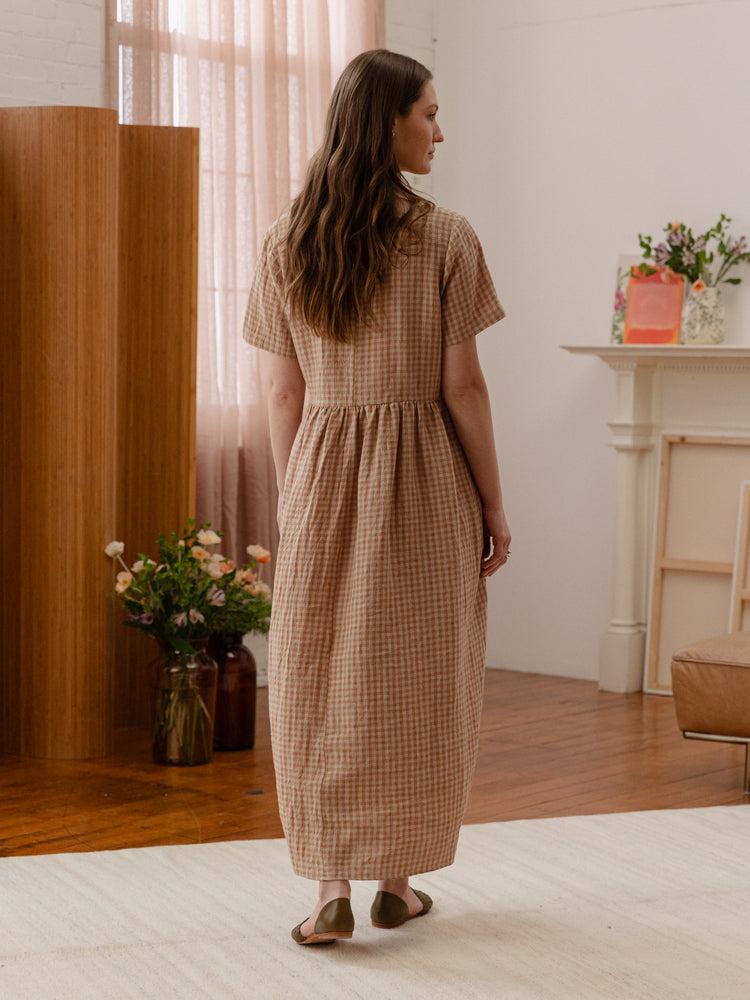 Nico Square Neck Midi Dress - gallery