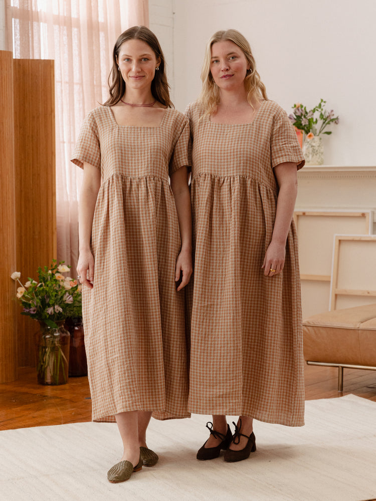 Nico Square Neck Midi Dress - gallery