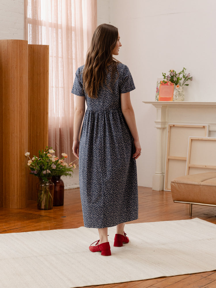 Nico Square Neck Midi Dress - gallery