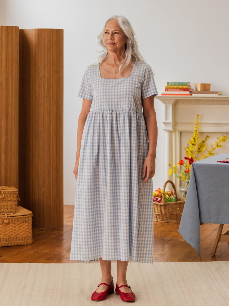 Nico Square Neck Midi Dress - gallery