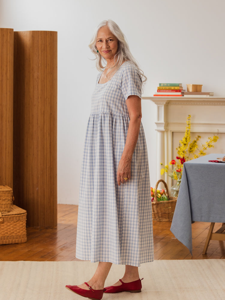 Nico Square Neck Midi Dress - gallery