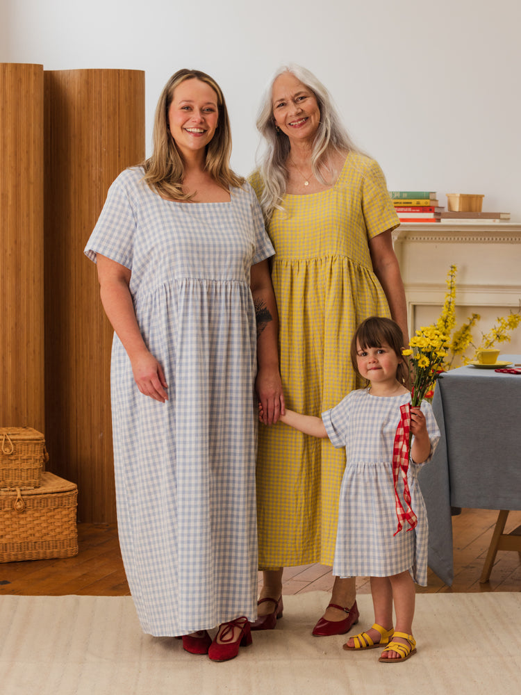 Nico Square Neck Midi Dress - gallery