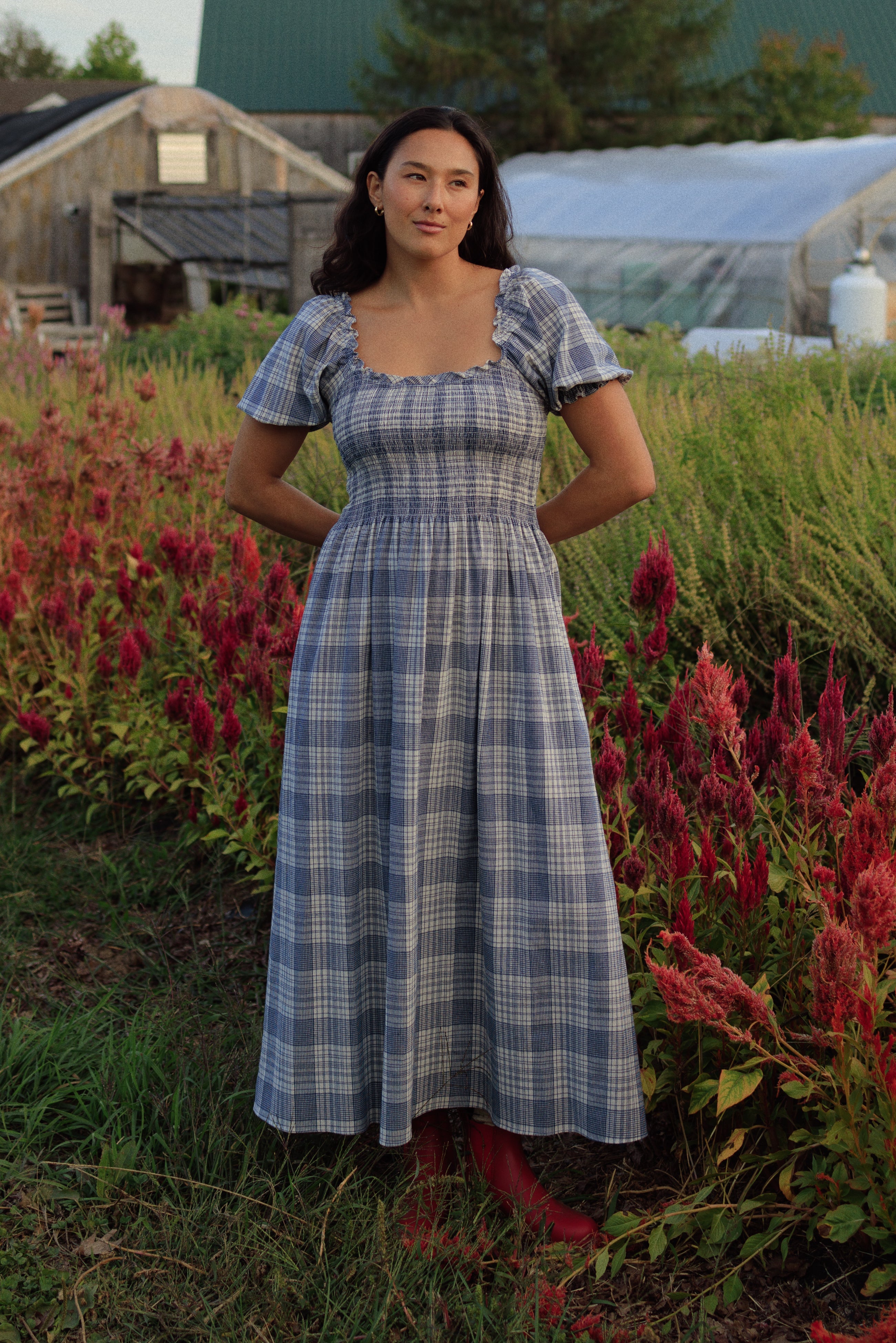 Goldie Smocked Short Sleeve Dress (Clearance) - gallery