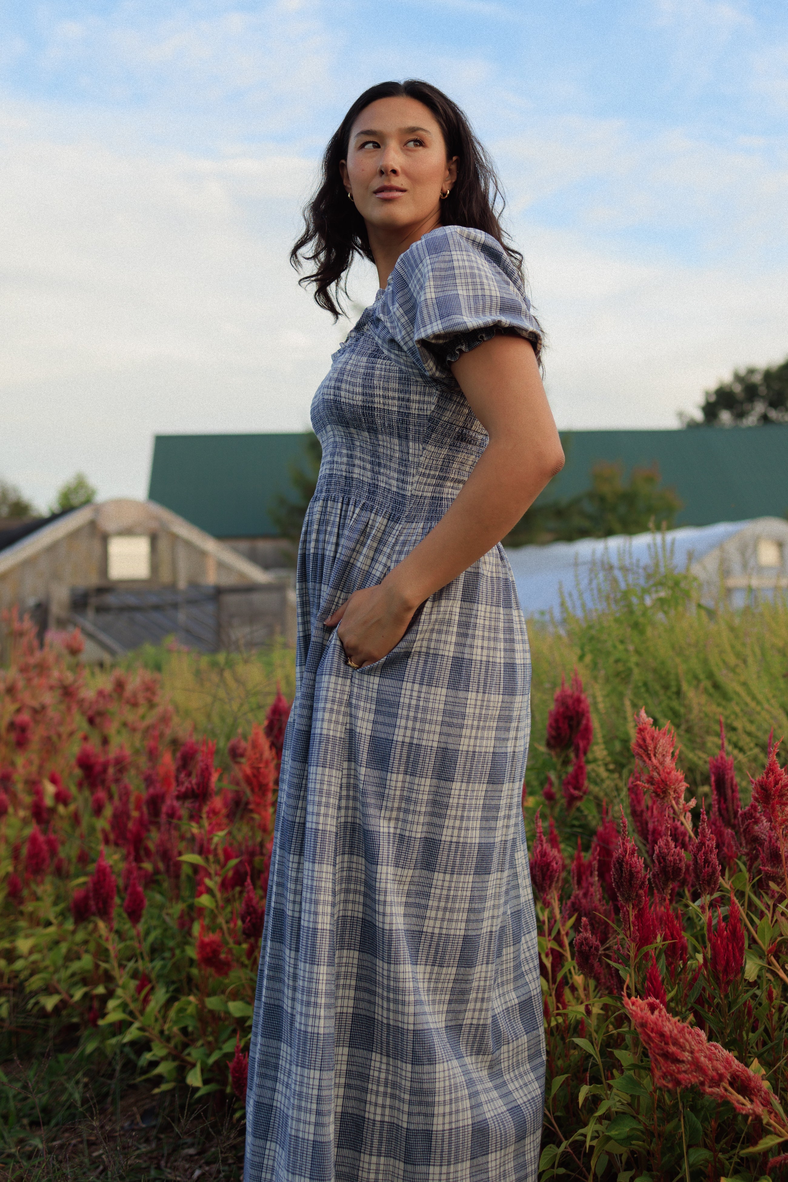 Goldie Smocked Short Sleeve Dress (Clearance) - gallery