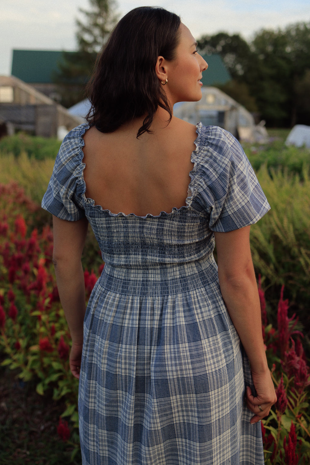 Goldie Smocked Short Sleeve Dress (Clearance) - gallery