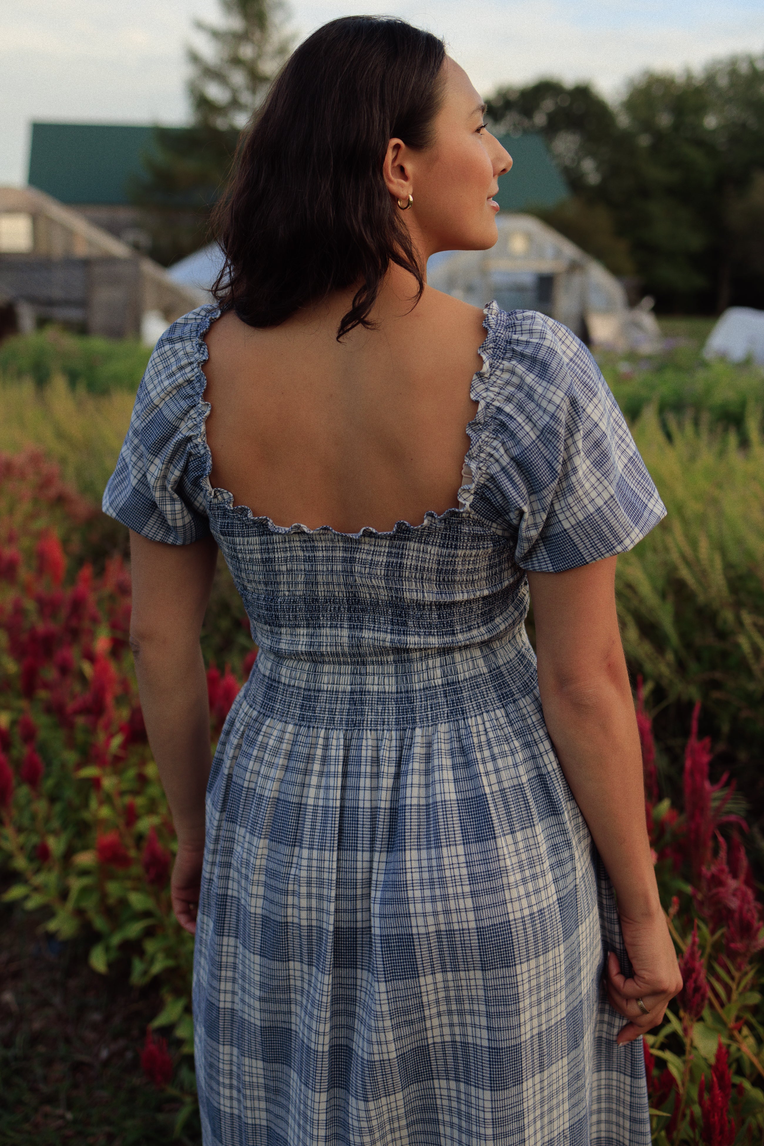 Goldie Smocked Short Sleeve Dress (Clearance) - gallery